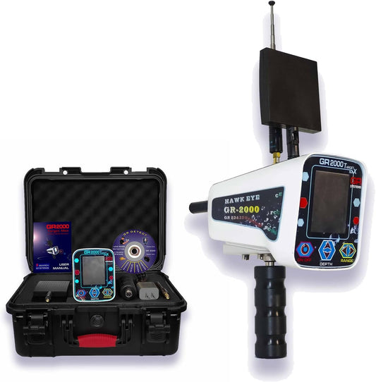 K-GR2000 Waterproof Metal Detector – High-Sensitivity Gold & Treasure Finder for Adults