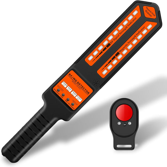 K-Hidden Camera Detector Bug Sweeper Camera Finder Listening Device Tracker Detector