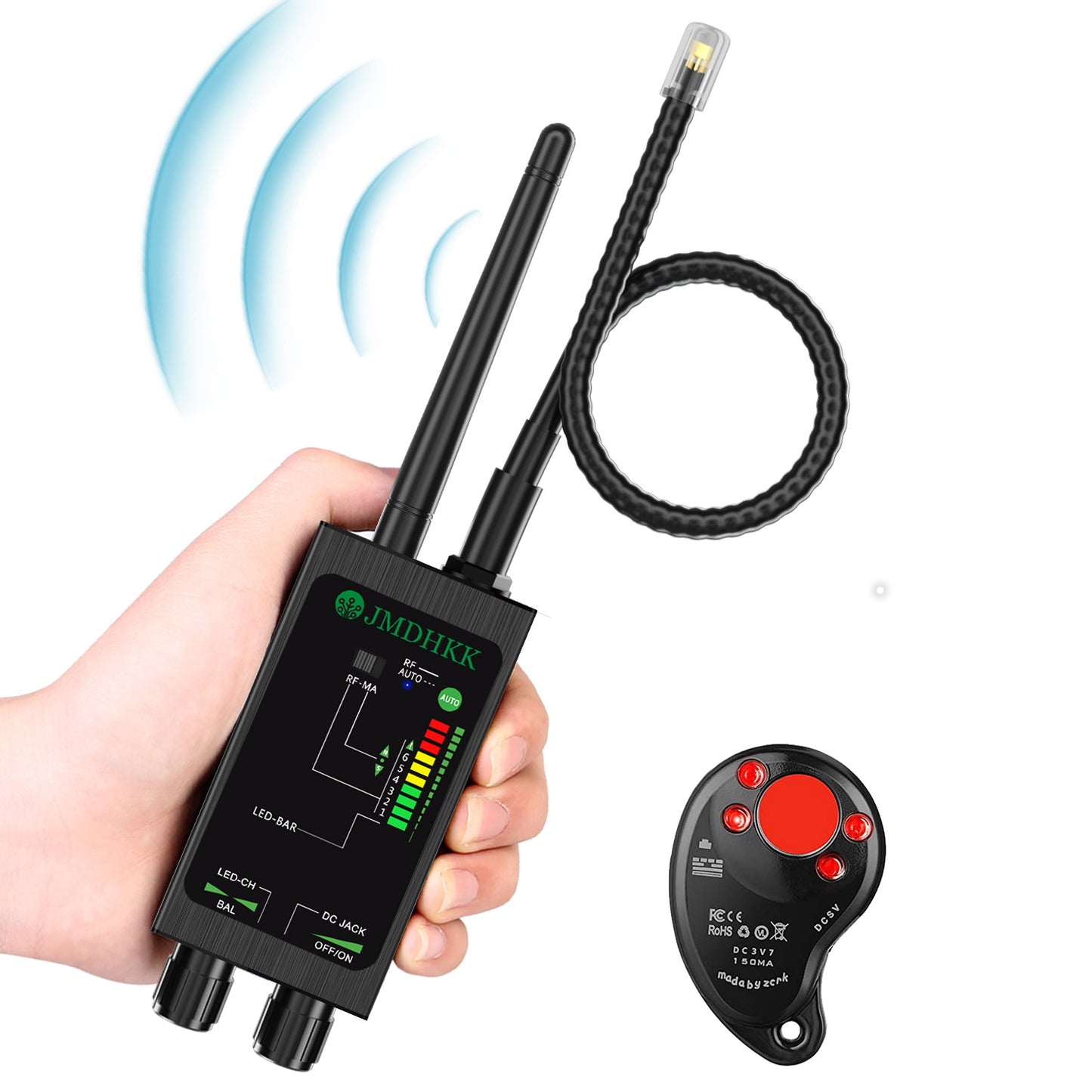 JMDHKK M8000 Hidden Camera Detector & Bug Detector