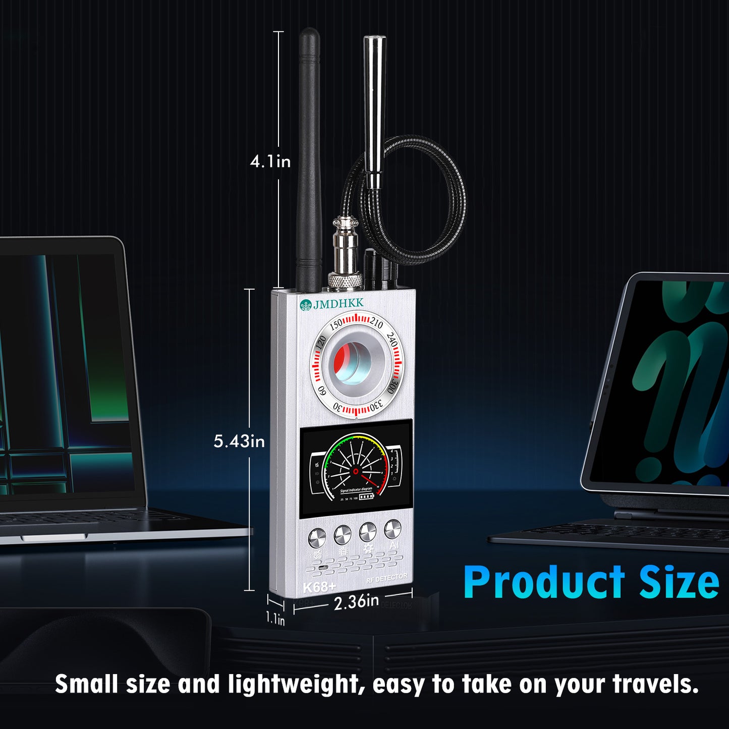 JMDHKK K68 Hidden Camera Detector & Bug Detector