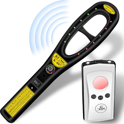 K-Hidden Camera Detectors, Listening Device Detector Tracker Detector Bug for Car, Hotel, Meeting