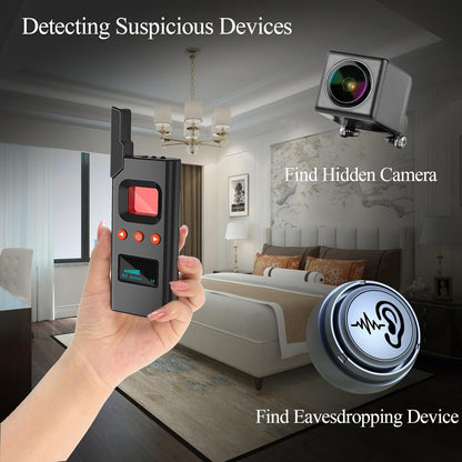 K-Hidden Camera Detector Spy Camera Finder Bug Tracker Detector