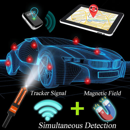 K-Hidden Camera Detector Bug Sweeper Camera Finder Listening Device Tracker Detector