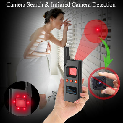 K-Hidden Camera Detector Spy Camera Finder Bug Tracker Detector