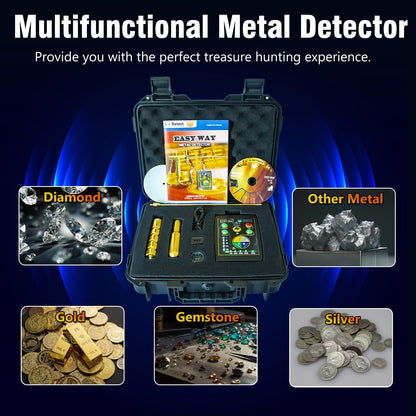 K-Professional Underground Metal Detector – High-Precision Gold, Silver, Copper, Jewelry & Ore Finder with Rapid Positioning
