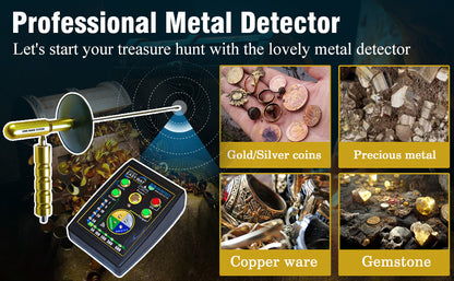 K-Professional Underground Metal Detector – High-Precision Gold, Silver, Copper, Jewelry & Ore Finder with Rapid Positioning