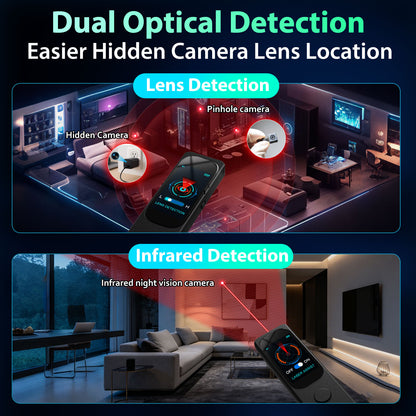 K-F666 AI Hidden Camera Detector and GPS Tracker Detector-JMDHKK