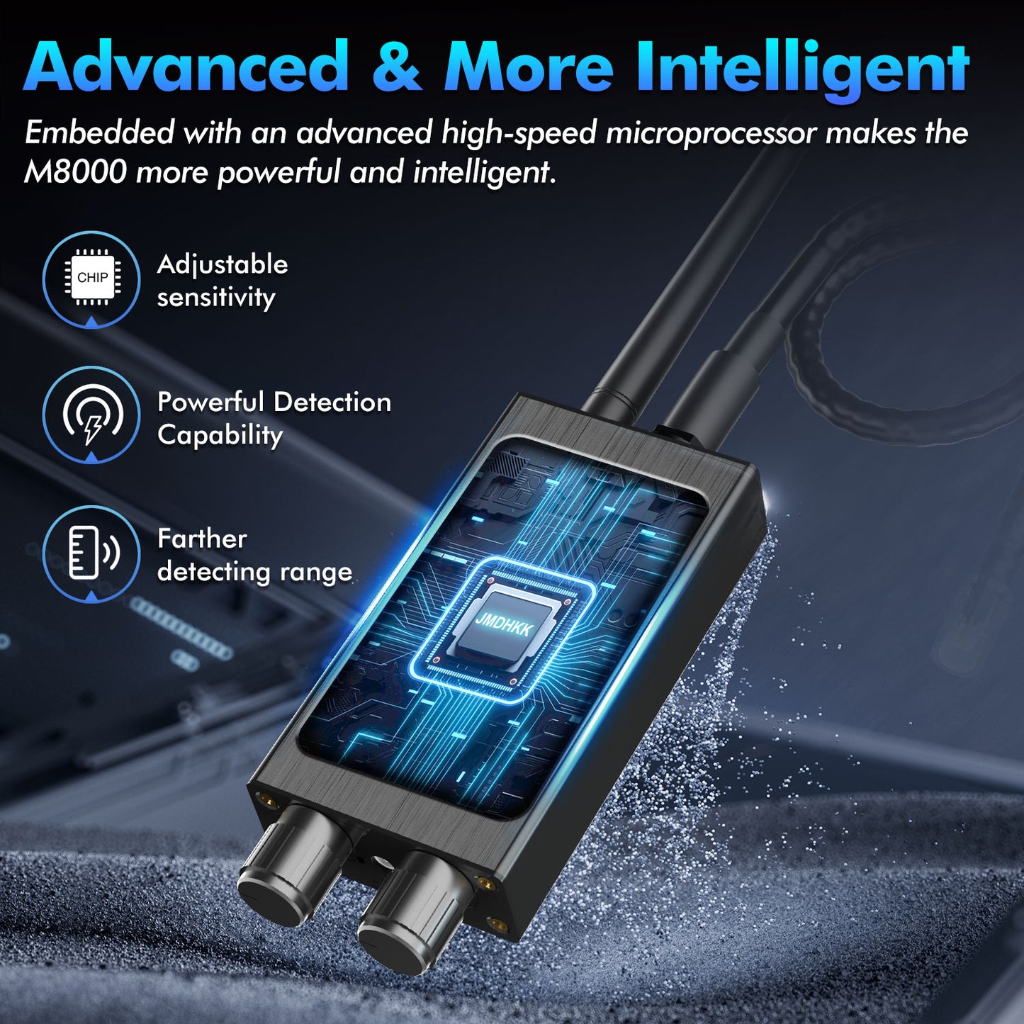JMDHKK M8000 Hidden Camera Detector & Bug Detector