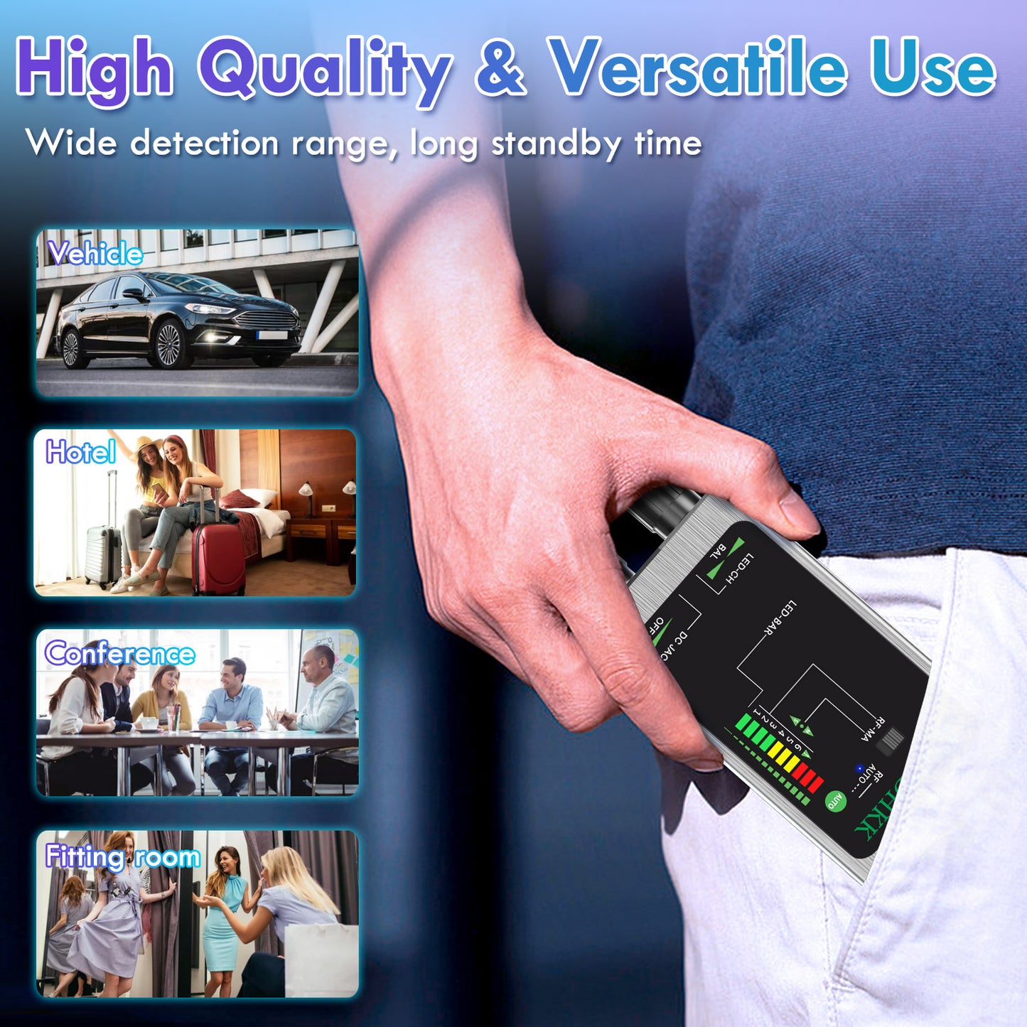 JMDHKK M8000 Hidden Camera Detector, Bug Detector