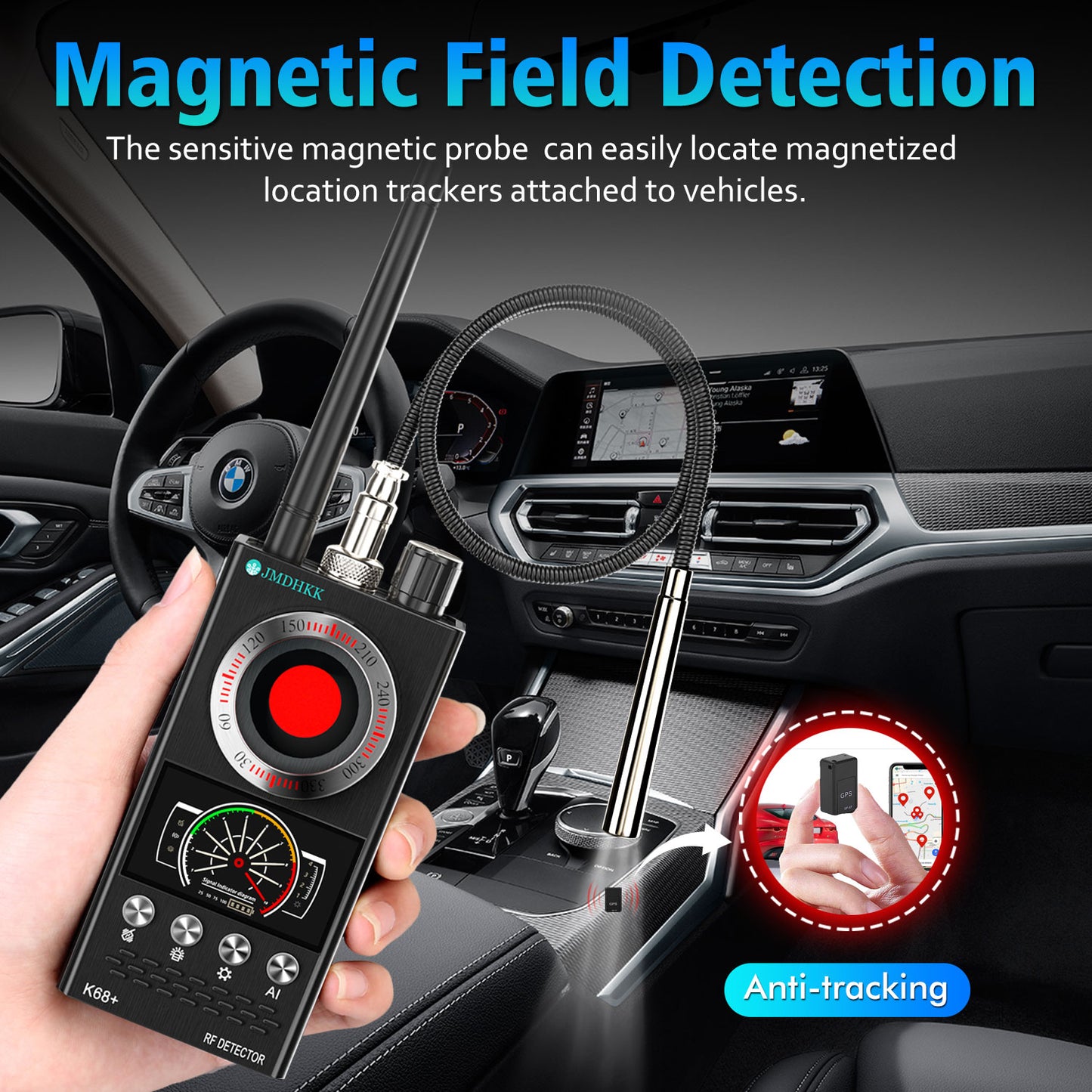 JMDHKK K68 Hidden Camera Detector, Spy Camera Finder